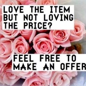 I accept all reasonable offers.  Bundle to Save $$